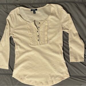 Chaps longs sleeve. Size S!